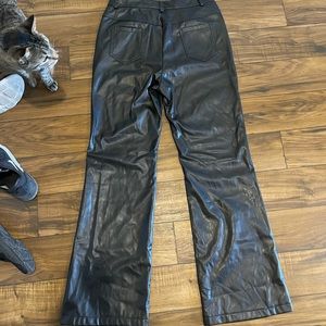 Leather pants